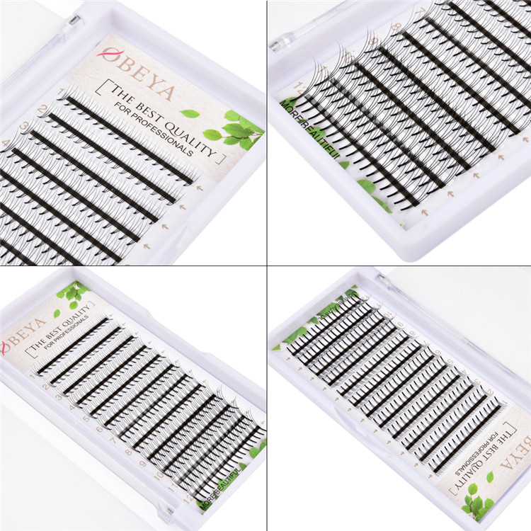 Russian Volume Premade fans Eyelash Extensions 3D 4D 5D Eyelash Manufacturer FM033 